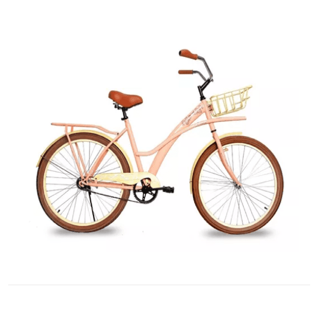Bicicleta Black Panther Aruba R24 D C/Parr Y Cta Salmon/Beige