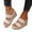 Beige, variant on Miluxas Womens Espadrille Wedge Sandals Heels Open Toe Platform High Heeled Dress Wedges Shoes