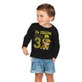 thumbnail image 2 of 3rd Birthday Shirt 3 Year Old Boy Gift Tractor Paw Patrol Shirts for Boys, 2 of 5