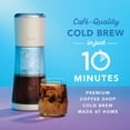 thumbnail image 2 of Mr. Coffee Express Cold Brew Coffee Maker, 10-Minute Cold Brew Coffee Machine, Oat Milk, 2 of 6