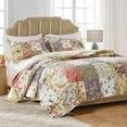 thumbnail image 5 of Global Trends Carmel 100% Cotton Patchwork Quilt and Pillow Sham Set, Adult, 3-Piece King/Cal King, 5 of 5