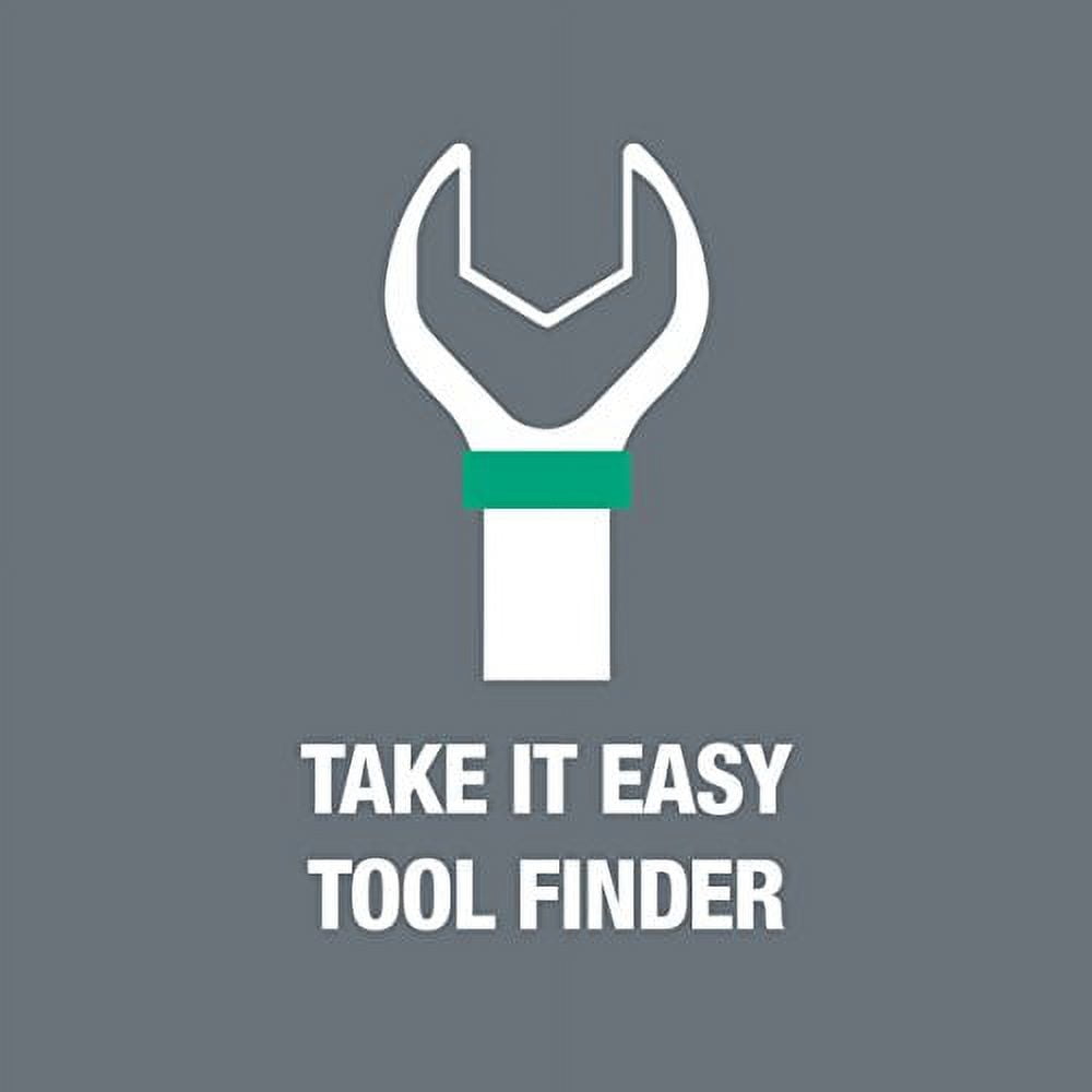 Wera 020093 Joker Combination Wrench with Switch 8 Piece Set - SAE