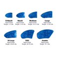thumbnail image 3 of Protectores de uñas para perros Pretty Claws X-Small con brillo zafiro, 60 piezas, 3 of 4