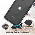 thumbnail image 6 of iPhone 11 Pro Max Case 6.5", Allytech Silicone PC Built-in Screen Protector Full Protection Shockproof Anti-Scratch Defender Bumper Anti-Scratch Cover Shell for Apple iPhone 11 Pro Max 2019,Black, 6 of 12
