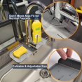 thumbnail image 4 of VEKENSEE Tapete de Silicona para Fregadero de Cocina Silicone Faucet Mat, Protector Contra Salpicaduras de Silicona para Grifo de Fregadero, Grifo de cocina de silicona Faucet Drying Pad, Kitchen, 4 of 5