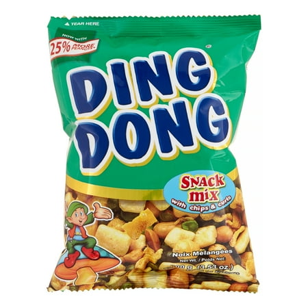 3 Pack X Ding Dong Snack Mix Nuts with fava beans and