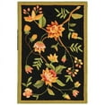 thumbnail image 3 of SAFAVIEH Chelsea Beryl Floral Wool Area Rug, Black, 2'6" x 4', 3 of 11