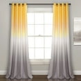 thumbnail image 2 of Lush Decor Umbre Fiesta Room Darkening Window Curtain Panels Set, 2 of 11