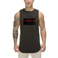 thumbnail image 5 of Men's Summer Quick-Drying Breathable Sports T-Shirt Sweat-Absorbent Fitness Vest, 5 of 5