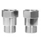thumbnail image 1 of 2pcs O2 Sensor Spacer Threaded Universal M18 X 1.5 Car Engine Light Oxygen Sensor Extender Adapter, 1 of 4