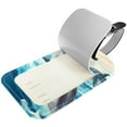 thumbnail image 2 of Square 2Pack PU Leather Dolphin Cruise Luggage Tag with Privacy Cover and Name ID Tag for Travel Handbags Backpacks Luggage Tags, 2 of 6