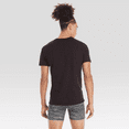thumbnail image 3 of Hanes Men's Premium 5pk Slim Fit Crew Neck T-Shirt - (Black, Medium), 3 of 4