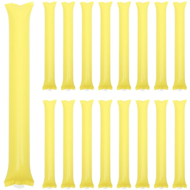 CIMAXIC inflatable stick 40pcs Inflatable Sticks Noise Sticks Inflatable Boom Plastic Sticks Party Favors,23.62"X3.94"X1.97"