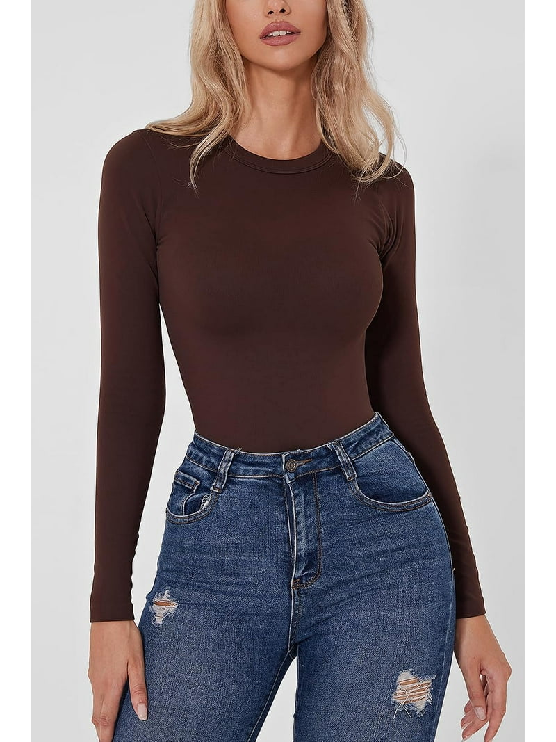 トップス Wellness Long Sleeve Bodysuit Wellness Long Sleeve Bodysuit | ALEXIA STAM