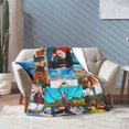 thumbnail image 6 of Blanket Rudy Actor Pankow Throw Flannel Blankets Warm Soft Cozy Fuzzy Air Conditioning Blanket for Living Room Sofa Bed Gift Blankets for All Seasons 30"x40", 6 of 6