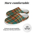 thumbnail image 6 of Picia colorful plaid for Women's Lamb-hug Comfy Fleece House Slippers Memory Foam, Slip-on House Shoes Indoor Outdoor-37/38, 6 of 7