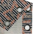 thumbnail image 4 of Ambesonne Grommet Curtain, , 50"x84", Blush Dark Grey and Salmon, 4 of 5