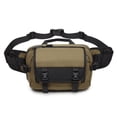 thumbnail image 1 of OZUKO Cross-body Bag Chest Bag Waist Bag for Men Multi-layer, 1 of 8
