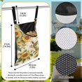 thumbnail image 6 of ZIATUBLE Sunflower Clothes Pins with Bag Hummingbird Clothespin Holder Bag Outdoor 2 Pcs Large Capacity Clothespin Bag Hanging Storage Organizer Outdoor to Hang for Home Outdoor, 6 of 7