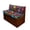 Animal Paw Prints, variant on XYZCANDO RV Couch Cover Stretch Polyester Fabric, Compatible with Camper RV Camper, for Bench RV Booth Seat, Floral Pattern