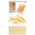 thumbnail image 1 of Yellow Vegetable Microscope Slides Kit For Children Science Education Crop Specimens Set 12 Slides, 1 of 4