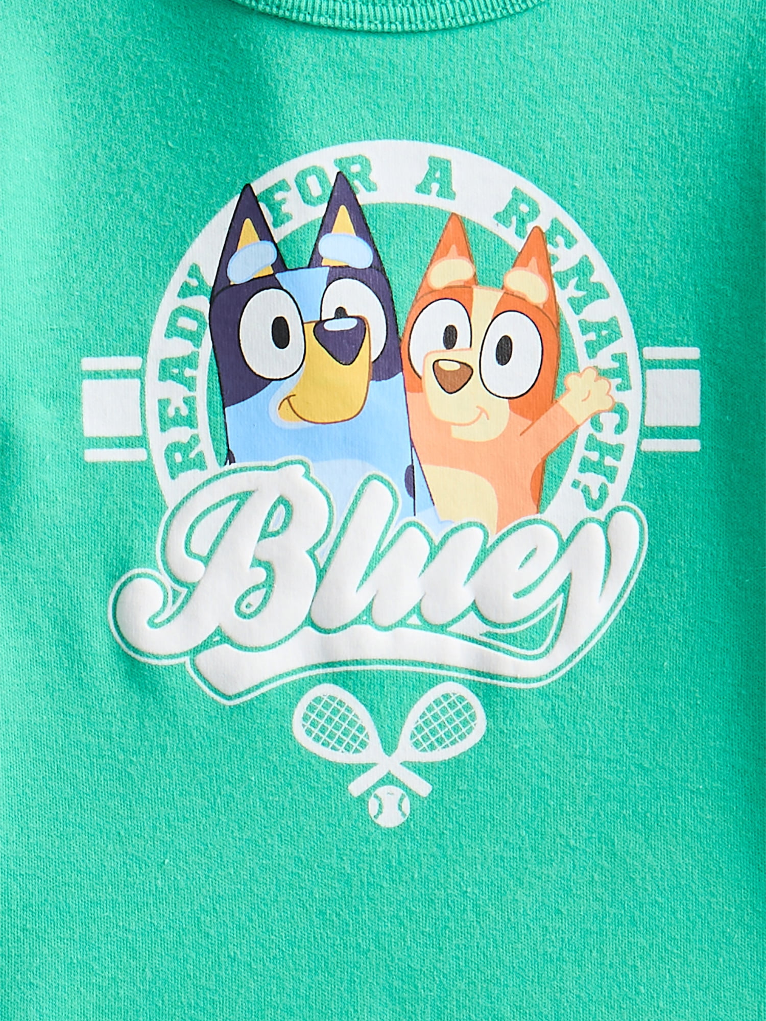 Bluey Baby Boys or Girls Graphic One-Piece Bodysuits, 2-Pack, Sizes 0/3M-24M