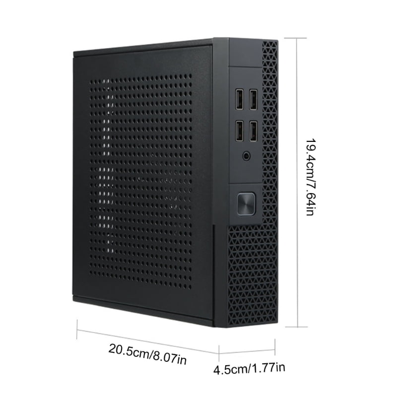 Zecic Industrial Control TX07 Mini-ITX HTPC Case Easy to Use PC Case ITX Computer Case