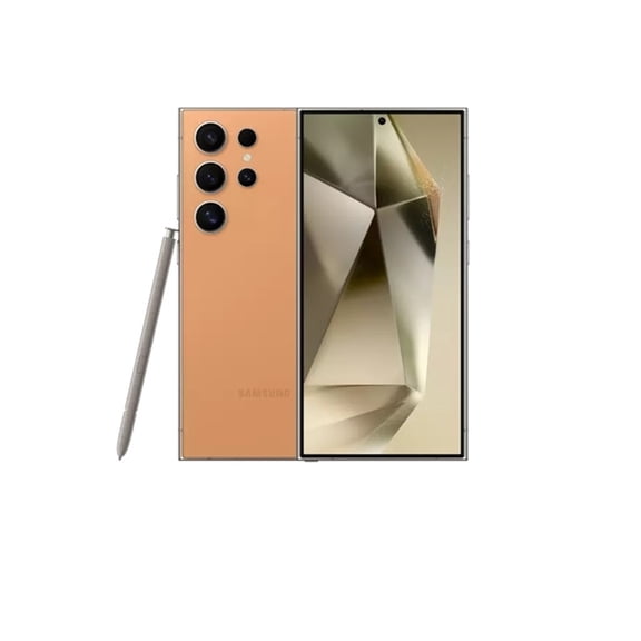 Pre-Owned Samsung Galaxy S24 Ultra 512GB 6.8" 5G Fully Unlocked, Titanium Orange (Good)