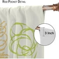 thumbnail image 6 of Colourful Pencil Curtains Cute Crayons Doodle on Beige Background Curtain with Rod Pocket for Kids Bedroom Nursery Classroom Home Decor Drapes Window Treatments 2 Panels Set 42x54 Inch, 6 of 6