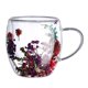 thumbnail image 4 of Taza de café de cristal navideña, taza de café expreso de 250ml, taza de té de vidrio aislado, taza reutilizable de la mañana, Taza de leche, taza de A, 4 of 9