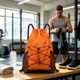 thumbnail image 6 of Fmbmuo Outdoor Drawstring Gym Backpack , Durable Waterproof Adjustable String Bag , For Women Men Traveling Business Hiking Casual Gym, 6 of 6