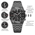 thumbnail image 4 of Chenxi Fashion Business Mens Watches Top Luxury Brand Quartz Watch Men Stainless Steel Waterproof Wristwatch Relogio Masculino - Quartz Wristwatches, 4 of 6