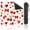 Color 2, variant on Mahjong Mat 31.5" x 31.5" Red Cherries Hearts Bows Cream Non-Slip Noise Reduction American Mahjong Tiles Table Cover for Dominoes Poker Card Board Games Gift