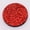 Red, variant on 10 pc Fibre Perfume Pads with Glitter Essential Oils Diffuser Locket Pads Flat Round Red 22.5x2.5mm
