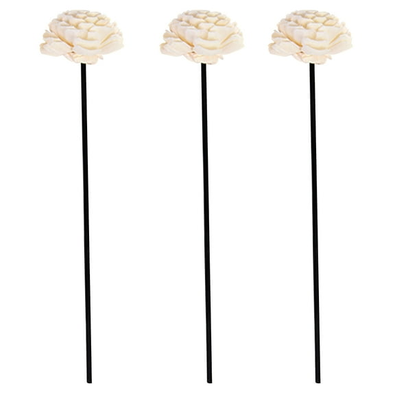 Toyandona Rattan Flower Diffuser, Aromatherapy, Home Supply, Large Water Capacity, 3Pcs
