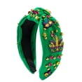 thumbnail image 2 of RXIRUCGD Bandeau Perlé de Carnaval Incrusté d'Accessoires en Strass Tendance Mode Accessoires de Cheveux de Festival, 2 of 6