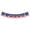 K, variant on 4th of July Banner In The USA Fourth of July Decorations, Patriotic Banner Red Blue White Independence Day Bunting Banners Decor for Home Mantel Fireplace, Red Blue White Banner for Independence Day