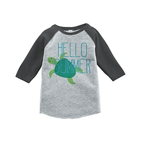 

Custom Party Shop Hello Summer Raglan Tee Grey
