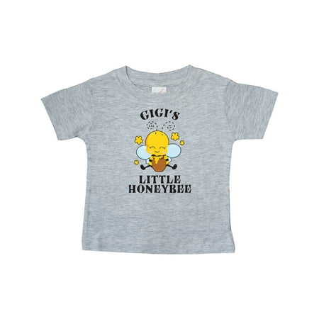 

Inktastic Cute Bee Gigi s Little Honeybee with Stars Gift Baby Boy or Baby Girl T-Shirt