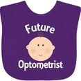 thumbnail image 3 of Inktastic Future Optometrist Occupation Boys or Girls Baby Bib, 3 of 4