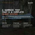 thumbnail image 2 of Carpa hamaca Haven Safari con toldo impermeable y mosquitero, 2 of 8