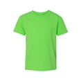 thumbnail image 2 of Gildan - Heavy Cotton Youth T-Shirt - 5000B - Neon Green - Size: L, 2 of 3