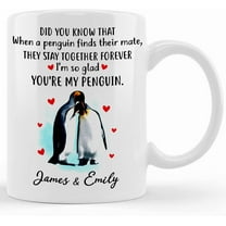 You're My Penguin Mug, Romantic Gift For Girlfriend, Boyfriend, Valentine Gift For Her, For Him, Boyfriend Gifts, Valentine 2022 Mug, Ceramic Novelty Coffee Mugs 11oz, 15oz Mug, Tea Cup,
