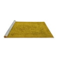 thumbnail image 2 of Ahgly Company Machine Washable Indoor Rectangle Oriental Yellow Industrial Area Rugs, 8' x 10', 2 of 4