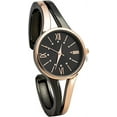 thumbnail image 3 of Blekon Collections Womens 28mm Case Multicolored Semi Opening Cuff Bangle Watch, 3 of 5