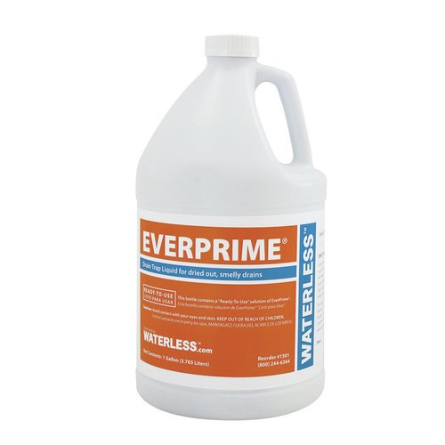 Waterless EverPrime Gallon Drain Trap Liquid