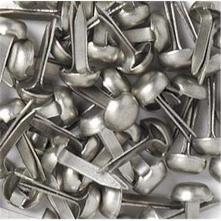 Doodlebug 278576 Doodlebug Mini Brads . 13 inch 25-Pkg-Matte Silver