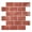 Brown, variant on VEELIKE Berry Pink Subway Tile Peel and Stick Backsplash for Kitchen Waterproof 12"x12" 6 Sheets Backsplash Tiles Self Adhesive Wall Tiles Renter Friendly Backsplash Stick on Tile for Bathroom