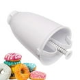 thumbnail image 3 of Machine Manuelle à Beignets à une Main, Machine à Beignets en Plastique, Moule pour Biscuits et Beignets, Déposeur de Beignets, Distributeur de Gaufres (1 Pce, Blanc), 3 of 4