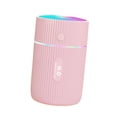 thumbnail image 2 of Humidificador de aire 2W 220ml USB Mini humidificador Plástico LED Difusor de pulverización para oficina en casa, Rosa Inevent HA002974-02B, 2 of 6